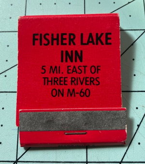 Fishers Lake (Fisher Lake, Fishers Lake) - Matchbook (newer photo)